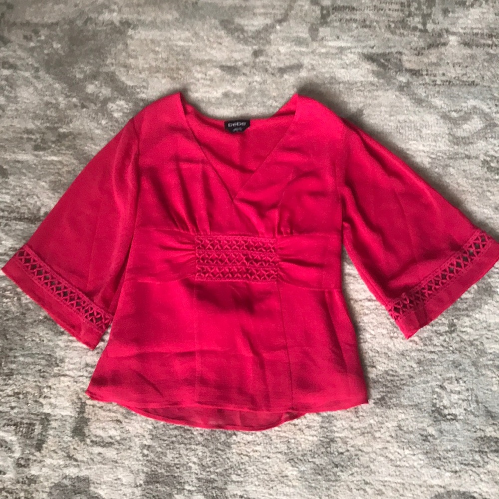 Bebe fushia Blouse